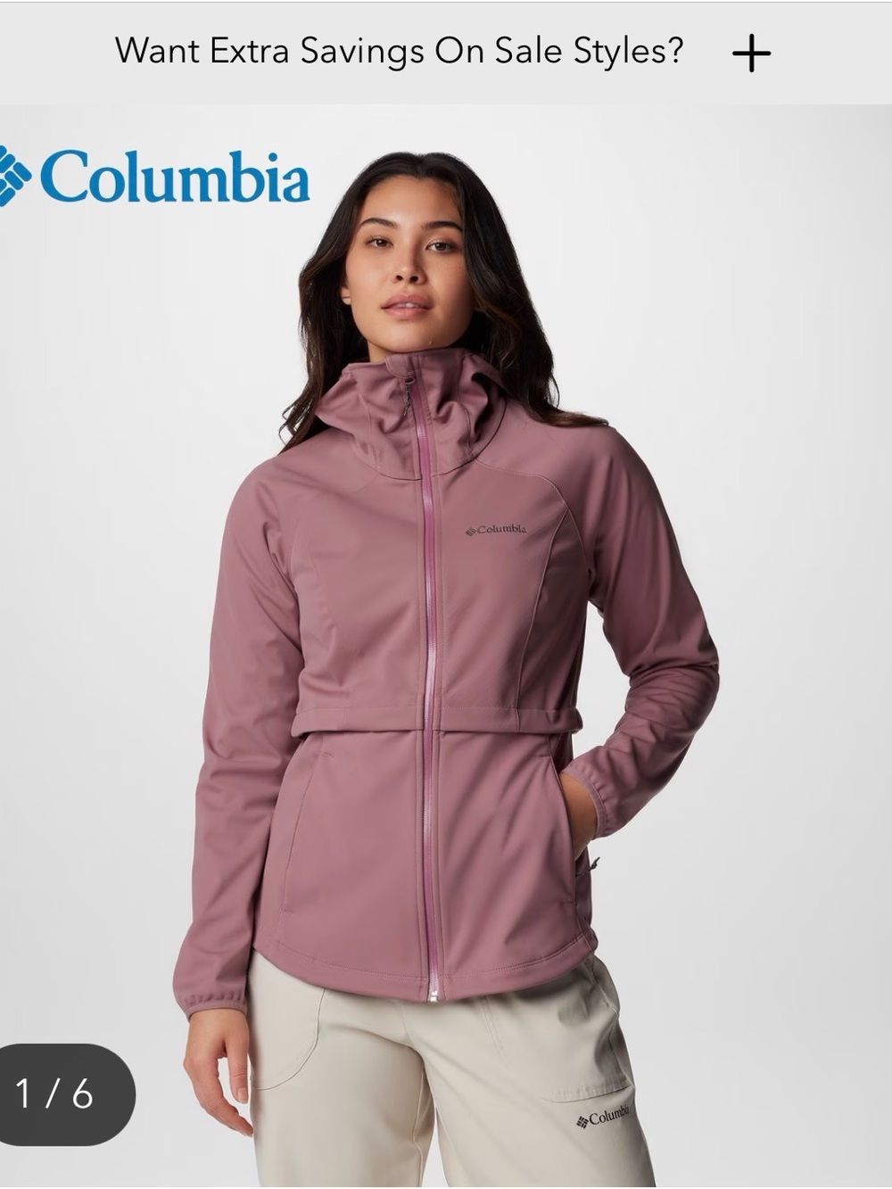 Columbia Canyon Meadows II Softshell Omni-Heat XXL Fig